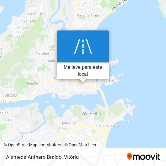Alameda Anthero Braído mapa