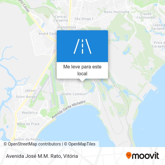 Avenida José M.M. Rato mapa