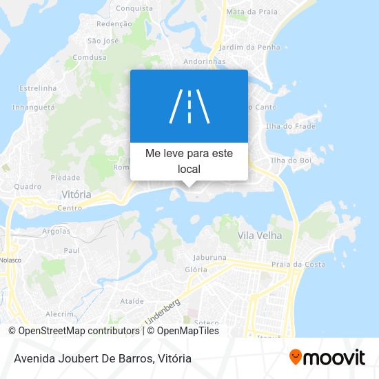 Avenida Joubert De Barros mapa