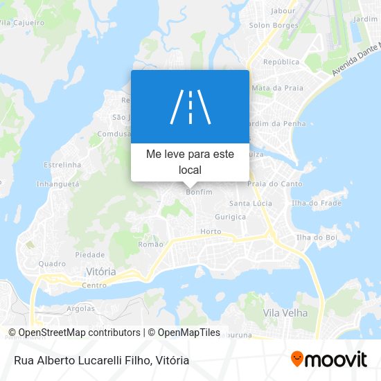 Rua Alberto Lucarelli Filho mapa