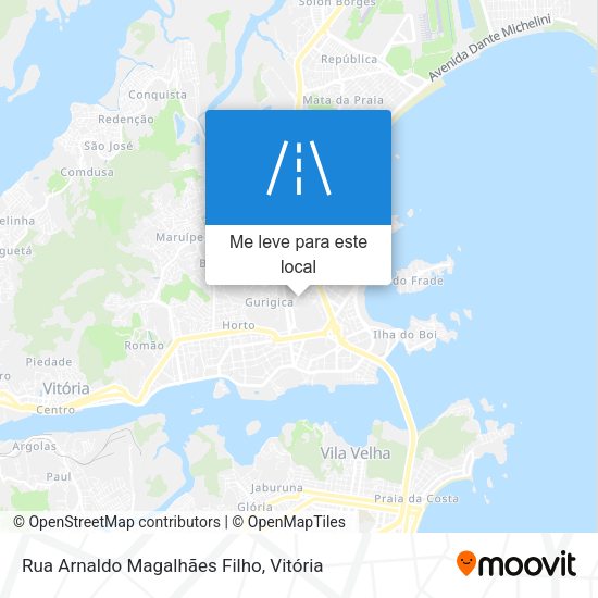 Rua Arnaldo Magalhães Filho mapa