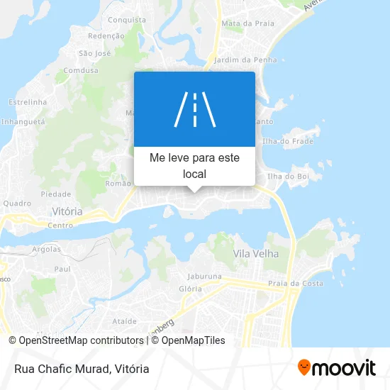 Rua Chafic Murad mapa