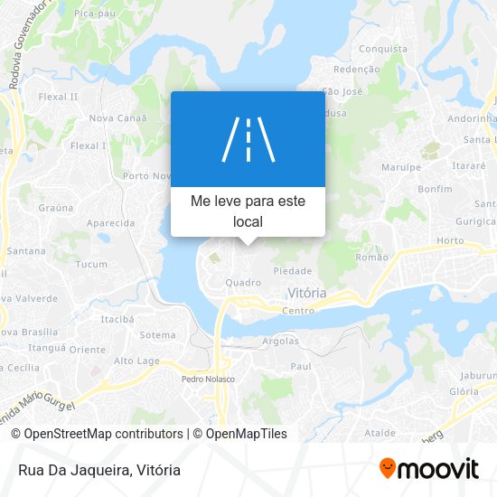 Rua Da Jaqueira mapa