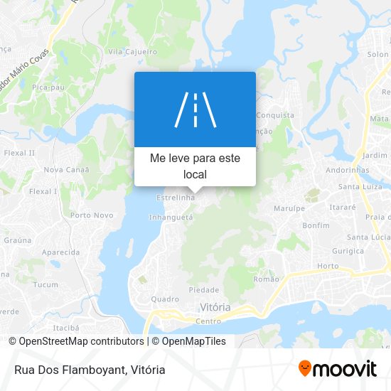 Rua Dos Flamboyant mapa