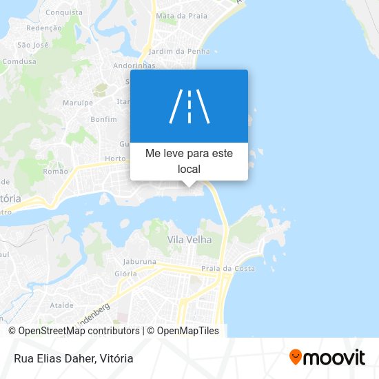 Rua Elias Daher mapa