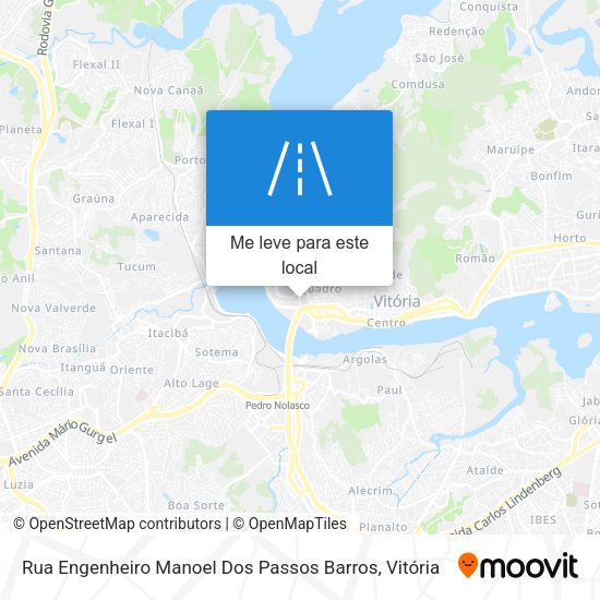 Rua Engenheiro Manoel Dos Passos Barros mapa