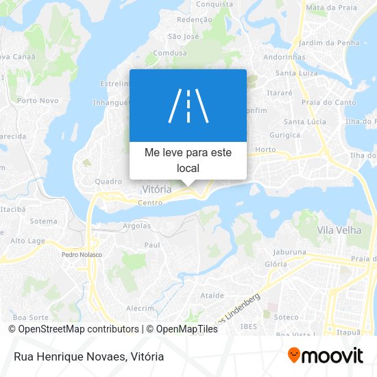 Rua Henrique Novaes mapa