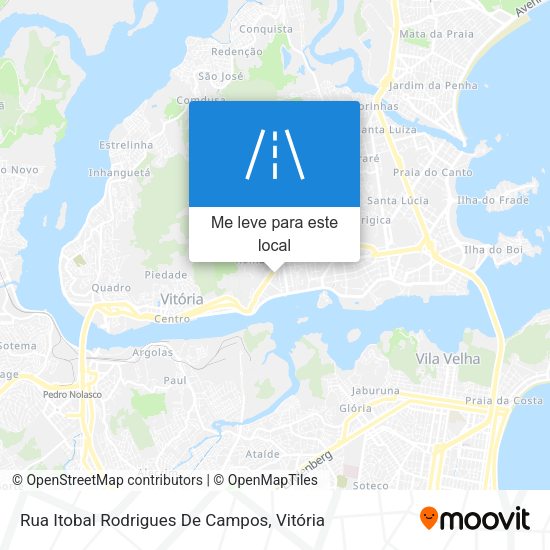 Rua Itobal Rodrigues De Campos mapa