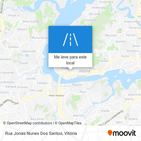 Rua Jonas Nunes Dos Santos mapa