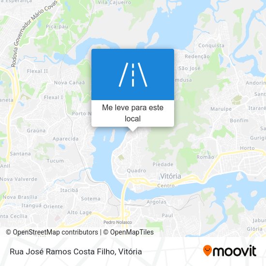 Rua José Ramos Costa Filho mapa