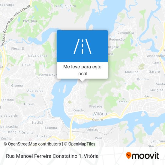Rua Manoel Ferreira Constatino 1 mapa