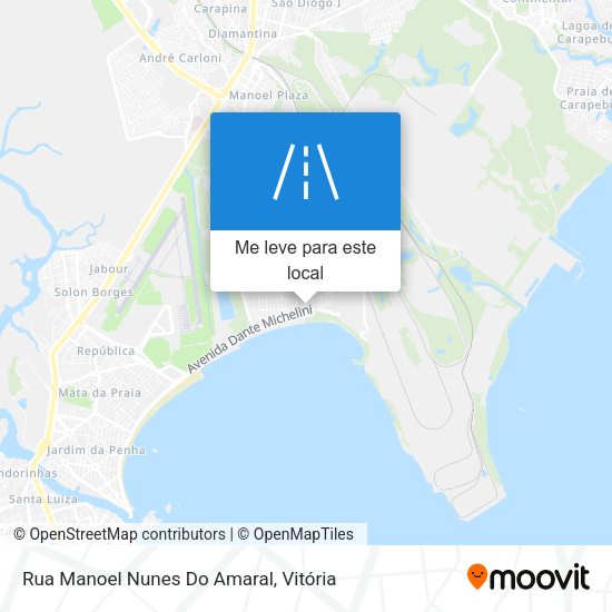 Rua Manoel Nunes Do Amaral mapa