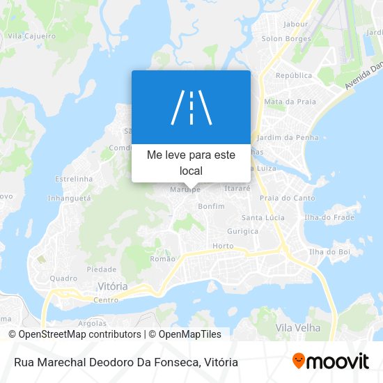 Rua Marechal Deodoro Da Fonseca mapa