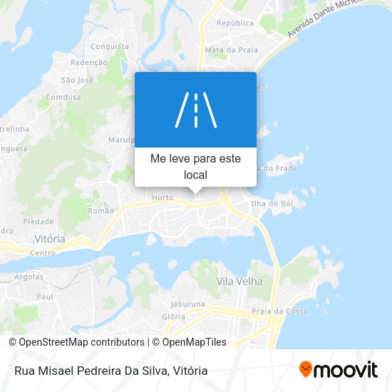 Rua Misael Pedreira Da Silva mapa