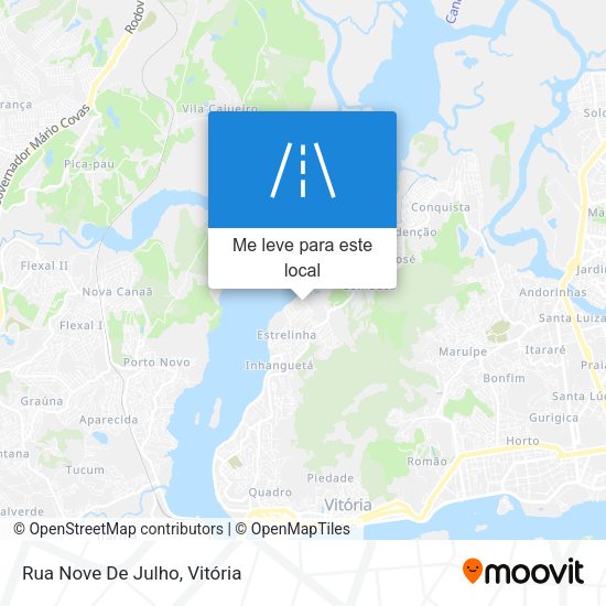 Rua Nove De Julho mapa