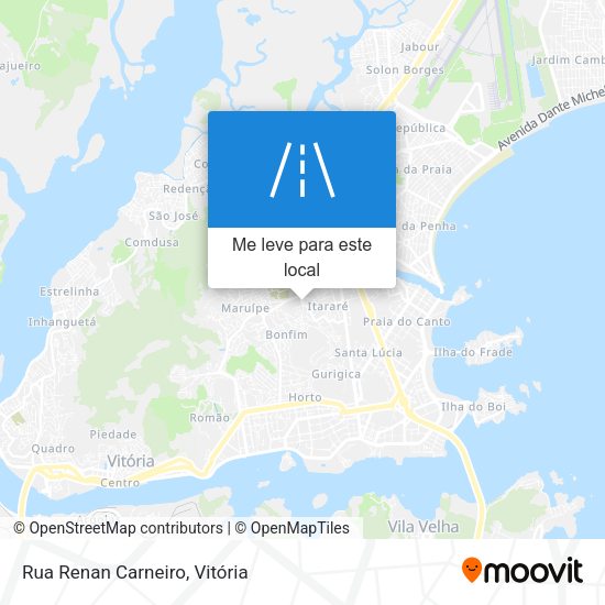 Rua Renan Carneiro mapa