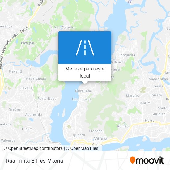 Rua Trinta E Três mapa