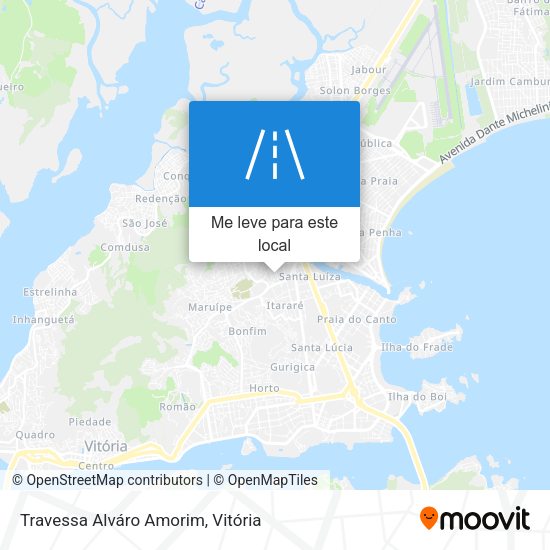 Travessa Alváro Amorim mapa