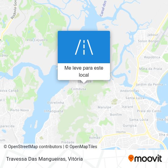 Travessa Das Mangueiras mapa