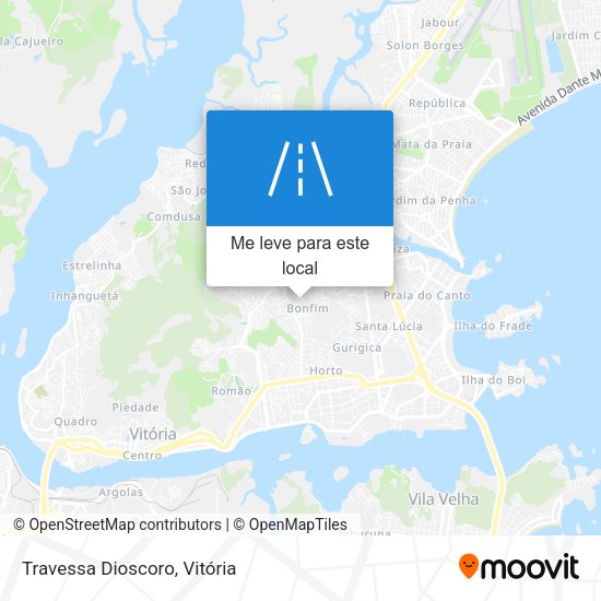 Travessa Dioscoro mapa