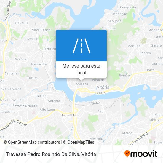 Travessa Pedro Rosindo Da Silva mapa