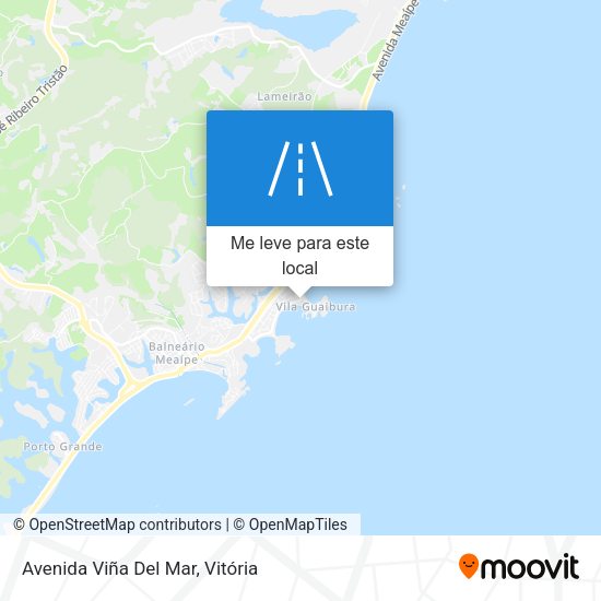 Avenida Viña Del Mar mapa