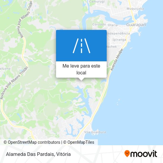 Alameda Das Pardais mapa
