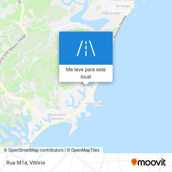 Rua M1a mapa