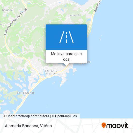 Alameda Bonanca mapa