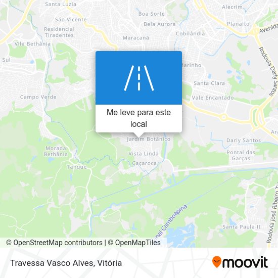 Travessa Vasco Alves mapa