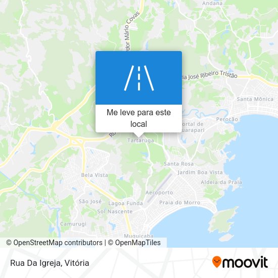 Rua Da Igreja mapa
