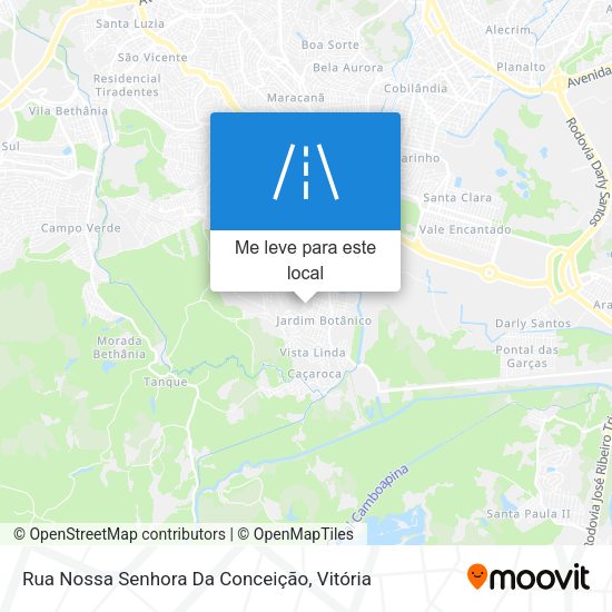 Rua Nossa Senhora Da Conceição mapa
