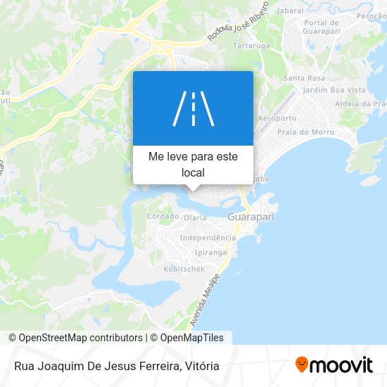 Rua Joaquim De Jesus Ferreira mapa