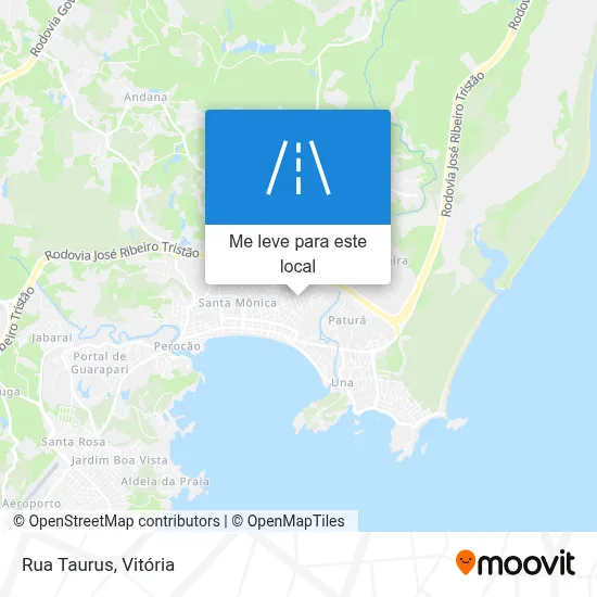 Rua Taurus mapa