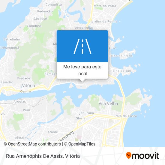 Rua Amenóphis De Assis mapa