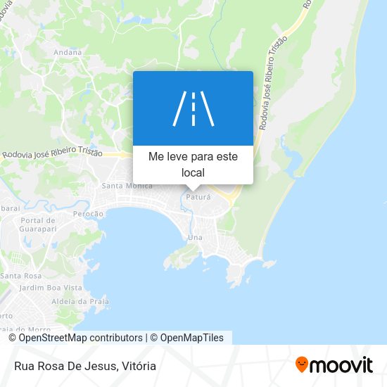 Rua Rosa De Jesus mapa