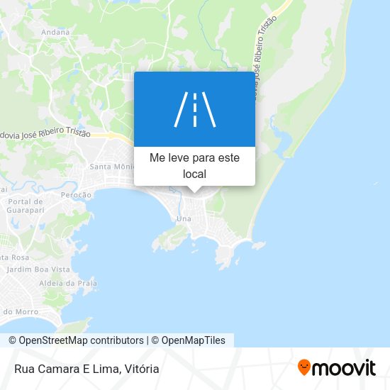 Rua Camara E Lima mapa
