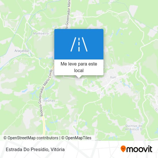Estrada Do Presídio mapa