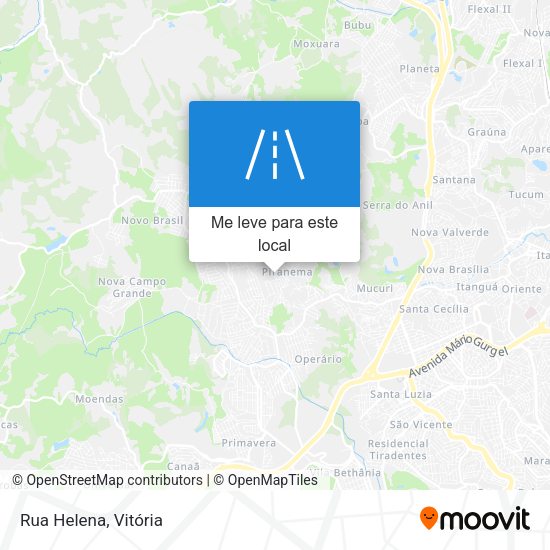 Rua Helena mapa