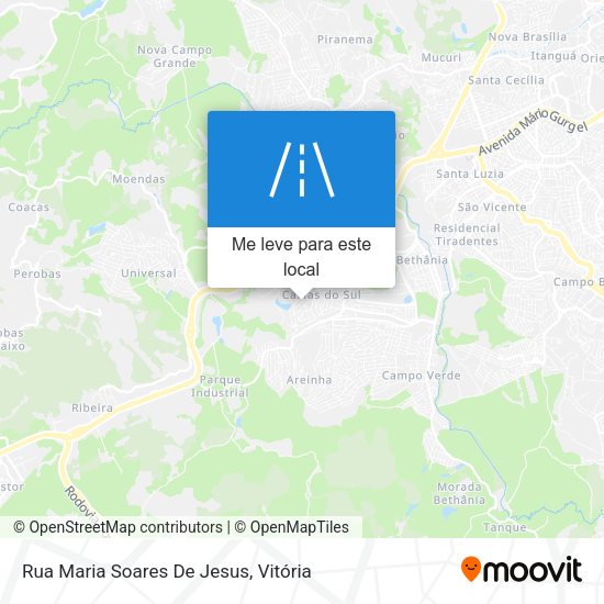Rua Maria Soares De Jesus mapa