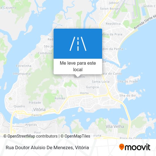 Rua Doutor Aluísio De Menezes mapa