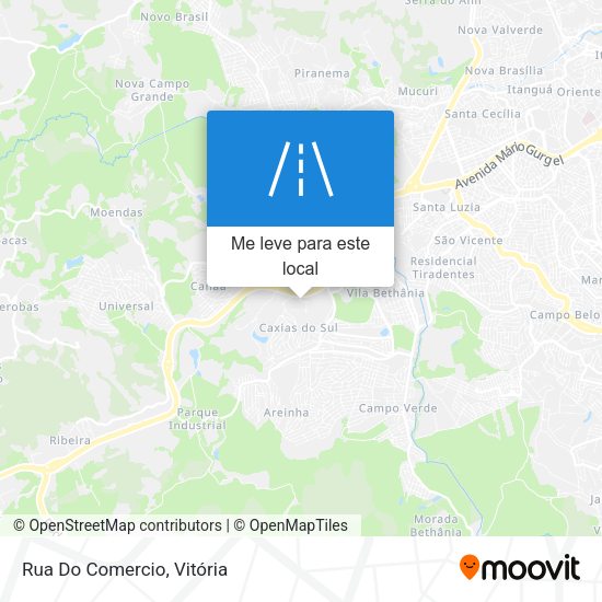 Rua Do Comercio mapa