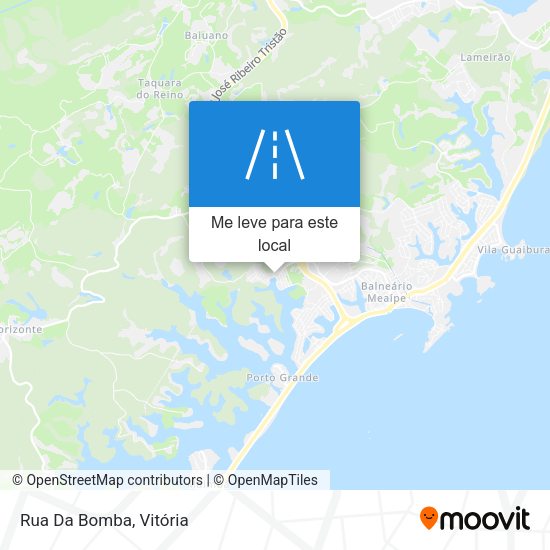 Rua Da Bomba mapa