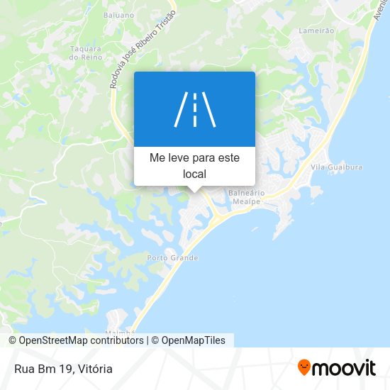 Rua Bm 19 mapa