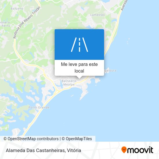 Alameda Das Castanheiras mapa