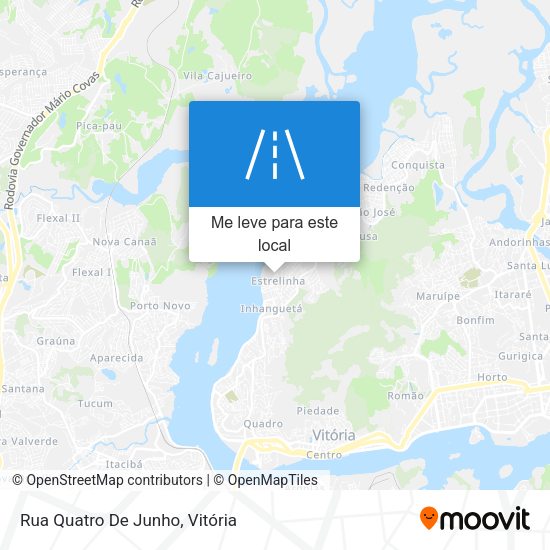 Rua Quatro De Junho mapa