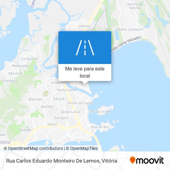 Rua Carlos Eduardo Monteiro De Lemos mapa