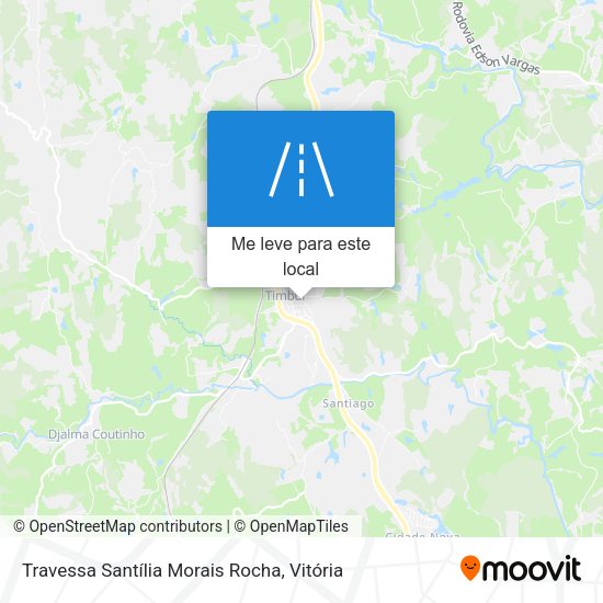 Travessa Santília Morais Rocha mapa
