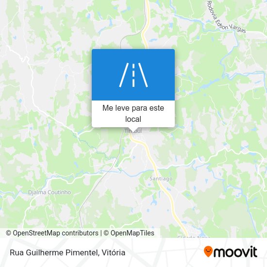 Rua Guilherme Pimentel mapa