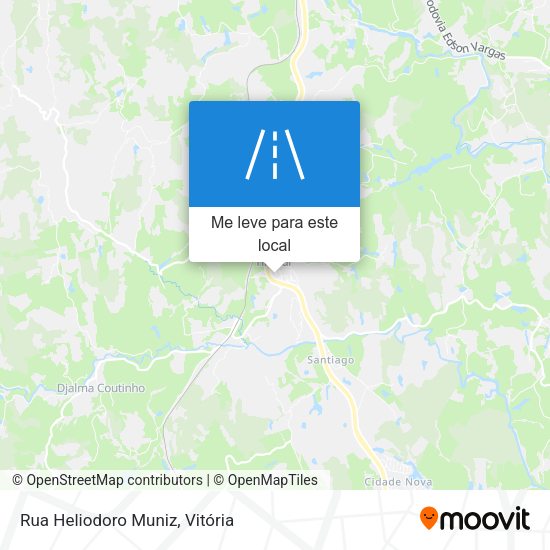 Rua Heliodoro Muniz mapa